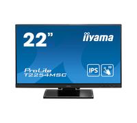 iiyama - ProLite T2254MSC-B1AG pantalla para PC 54,6 cm (21.5") 1920 x 1080 Pixeles Full HD LED Pantalla táctil Negro
