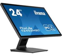 iiyama Prolite T2452MSC-B2AG Pantalla LED IPS 60,5 cm 23,8" Full HD 10 puntos Multitouch capacitivo HDMI DP USB3.2 7H Revestimiento antirreflejo Negro
