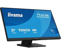 iiyama ProLite T2754MSC-B2AG Pantalla táctil InCell PCAP de 27" con 10 puntos de contacto, tecnología de panel IPS, revestimiento antirreflejos y un soporte flexible