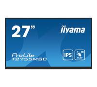 iiyama ProLite T2755MSC-B1 pantalla para PC 68,6 cm (27") 1920 x 1080 Pixeles Full HD LED Pantalla táctil Mesa Negro