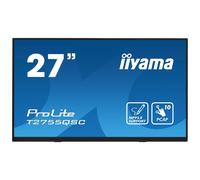iiyama - ProLite T2755QSC-B1 pantalla para PC 68,6 cm (27") 2560 x 1440 Pixeles Full HD LCD Pantalla táctil Negro
