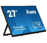iiyama - ProLite T2755QSC-B1 pantalla para PC 68,6 cm (27") 2560 x 1440 Pixeles Quad HD LCD Pantalla táctil Negro