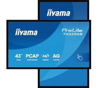 iiyama ProLite T4329AS-B1AG pantalla PCAP interactiva todo en uno de 43" para espacios de colaboración inteligentes