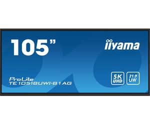 iiyama ProLite TE10518UWI-B1AG 105" Class (104.6" viewable) LED-backlit LCD display - 5K - for digital signage / interactive communication