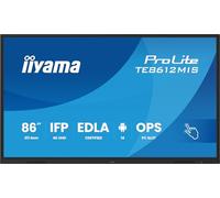 iiyama TE8612MIS-B4AG 86" iiWare13E Android 14 EDLA/non-EDLA 8/128GB 40 Puntos PureTouch IR con Zero Gap