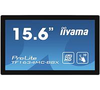 iiyama Prolite TF1634MC-B8X Monitor Pantalla táctil 39,6 cm (15.6") 1920 x 1080 Pixeles Multi-Touch Multi-Usuario Negro