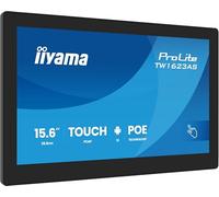 iiyama ProLite TW1623AS-B3P pC con pantalla táctil PCAP de 16" y 10 puntos con sistema operativo Android, tecnología Power-over-Ethernet (PoE) y iiSignage²
