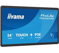 iiyama ProLite TW2424AS-B3P PC con pantalla táctil PCAP de 24" y 10 puntos, sistema operativo Android, tecnología Power over Ethernet (PoE) y iiSignage².