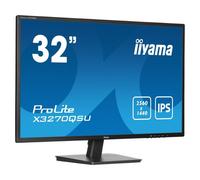 iiyama X3270QSU-B1 32" Panel IPS, 2560x1440, 250cd/m², 3ms, Altavoces, DisplayPort, 2xHDMI, USB 3X 3.2