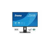 iiyama ProLite XB2497HSN-B1 Monitor de 23,8" con tecnología de panel IPS, base con puerto USB-C, puerto RJ45 (LAN) y soporte ergonómico