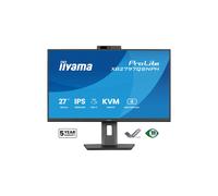 iiyama ProLite XB2797QSNPH-B1 Monitor IPS QHD de 27" con cámara integrada de 5 MP para Windows Hello