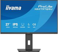 iiyama XB2797QSU-B1 Monitor ProLite 27" IPS QHD 75Hz 350cd 1000:1 2xHDMI DP HUB USB HAS