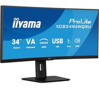 Iiyama Prolite Xcb3494wqsU-B1 - LeD-Monitor - Gebogen - 86.4 Cm (34") [energieklasse F] (xcb3494wqsU-B1)