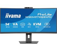 Iiyama Prolite Xcb3497wqsnpH-B1 Monitor Pc 86,4 Cm [34] 3440 X 1440 Pixel Ultrawide Quad Hd Led Nero (34 Prolite Xcb3497wqsnpH-B1 Monitor - 34 Black