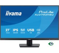 iiyama ProLite XU2793HSU-B7 27" Monitor con tecnología de panel IPS, concentrador USB y frecuencia de actualización de 100 Hz
