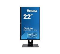 iiyama Prolite XUB2294HSU-B1 Monitor de 21.5" FullHD (1920x1080, panel VA, 16:9, 75Hz, 4ms 1 VGA, 1 HDMI, 1 Displayport, 2 USB2.0, Regulable en altura, Pivotante) Negro Mate