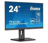 iiyama XUB2493HSU-B7 pantalla para PC 60.5 cm (23.8') 1920 x 1080 Pixeles Full HD LED Negro