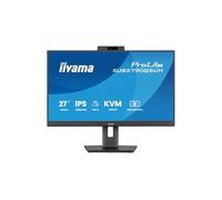 iiyama ProLite XUB2790QSUH-B2 monitor IPS de 27" con cámara Windows Hello integrada, micrófono y base USB-C