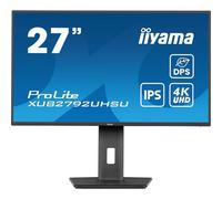 iiyama ProLite XUB2792UHSU-B6 pantalla para PC 68,6 cm (27') 3840 x 2160 Pixeles 4K Ultra HD LED Negro