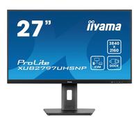 iiyama ProLite XUB2797UHSNP-B1 pantalla para PC 68,6 cm (27") 3840 x 2160 Pixeles 4K Ultra HD LED Negro