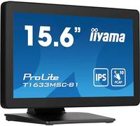 iiyama ProLite T1633MSC-B1 pantalla para PC 39,6 cm (15.6") 1920 x 1080 Pixeles Full HD LCD Pantalla táctil Negro