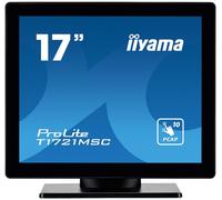 IIYAMA T1721MSC-B2 17inch PCAP Bezel Free Front 10P Touch 1280x1024 Speakers VGA HDMI 250cd/m 1000:1