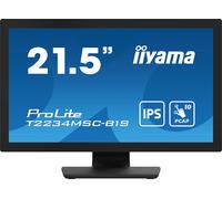 iiyama ProLite T2234MSC-B1S pantalla para PC 54,6 cm (21.5") 1920 x 1080 Pixeles Full HD Pantalla táctil Negro