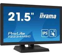 iiyama T2234MSC-B7X Monitor táctil PCAP sin marco de 21,5" IPS FHD 10 puntos 350cd VGA DP HDMI