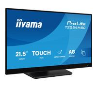 iiyama - T2254MSC-B2AG pantalla para PC 54,6 cm (21.5"") 1920 x 1080 Pixeles Full HD LED Pantalla táctil Negro