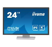 iiyama ProLite T2452MSC-W1 pantalla para PC 60,5 cm (23.8") 1920 x 1080 Pixeles Full HD LCD Pantalla táctil Multi-usuario Blanco