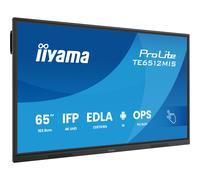 IIYAMA TE6512MIS-B4AG 65" 4K Ultra HD LCD Touchscreen Kiosk Display 3840x2160 VA 24/7 400cd/m² 6.5ms 5000:1 3xHDMI 2xUSB-C