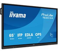iiyama TE6513A-B3AG Panel Plano Interactivo IFP 65" IPS 4K IR 40 puntos PureTouch Bonded Android 14 Google EDLA Altavoces Subwoofer