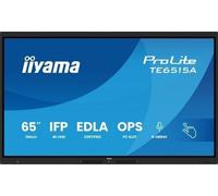 iiyama TE6515A-B2AG Panel Plano Interactivo IFP 65" VA 4K IR 40 puntos 550cd DeepContrast-IR+ Android 14 EDLA 2xHDMI DP USB-C 2x20W