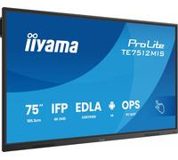 iiyama TE7512MIS-B4AG 75 pulgadas iiWare13E Android 14 EDLA/non-EDLA 8/128GB 40 Puntos PureTouch IR con Zero Gap