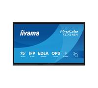iiyama TE7515A-B2AG Pantalla interactiva ProLite de 75 pulgadas con resolución 4K UHD y certificación Google EDLA