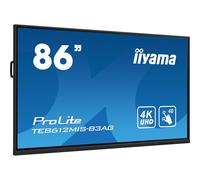 iiyama TE8612MIS-B3AG Pantalla Digital Signage 86" 4K UHD Táctil 3840x2160 60Hz VA 8ms 24/7 con Wifi y USB-C Color Negro