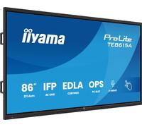 Iiyama Te8615A-B2ag Visualizzatore Di Messaggi Design Chiosco 2,17 M [85.6] WI-Fi 550 Cd/m? 4k Ultra Hd Nero Touch Screen Processore Integrato Androi
