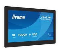 iiyama TW1023ASC-B3P Monitor Táctil Profesional de 25,5 cm (10,1") 1280x800 IPS 16:10 25ms 60Hz con HDMI, USB, LAN PoE, Webcam, Micrófono y Altavoces - Negro