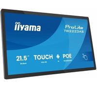 iiyama ProLite TW2223AS-B3P PC con pantalla táctil PCAP de 22" y 10 puntos, sistema operativo Android, tecnología Power over Ethernet (PoE) y iiSignage².