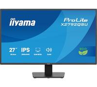 iiyama X2792QSU-B1 Eco IPS de 27 Pulgadas, 120 Hz, 1 ms, Certificado Eyesafe y EyeComfort, 2560 x 1440, HDMI/DP TCO10, TUV-GS, Epeat Silver
