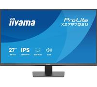 iiyama X2797QSU-B1 Monitor ProLite 27" IPS QHD 75Hz 350cd 4xUSB HDMI DP sin marco