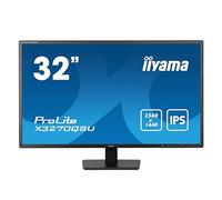 iiyama X3270QSU-B1 32" Panel IPS, 2560x1440, 250cd/m², 3ms, Altavoces, DisplayPort, 2xHDMI, USB 3X 3.2