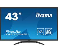 Monitor de oficina Iiyama ProLite X4373UHSU-B1 - 108 cm (43 pulgadas), 4K UHD, entrada/salida DisplayPort