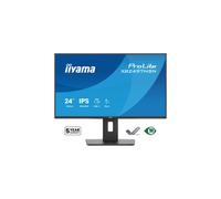 iiyama XB2497HSN-B1 Monitor ProLite de 23,8 pulgadas con tecnología de panel IPS, base con puerto USB-C, puerto RJ45 (LAN) y soporte ergonómico