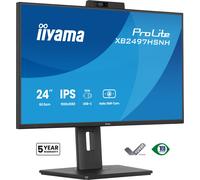 iiyama ProLite XB2497HSNH-B1 Monitor IPS de 24" con cámara integrada de 5 MP para Windows Hello