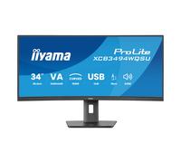 iiyama ProLite XCB3494WQSU-B1 34' VA CURVO UWQHD 120Hz USB-A Altavoces Altura Ajustable