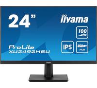iiyama XU2492HSU-B6 24" Panel IPS, 1920x1080100Hz, 250cd/m², Altavoces, HDMI, DisplayPort, 0,4ms MPRT, FreeSync, USB-HUB 4X 3.2 (23,8" Vis)