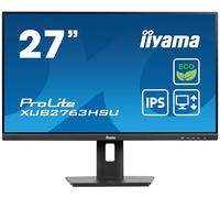 iiyama XUB2763HSU-B1 27" Panel IPS Green Choice, 1920x1080100Hz, 250cd/m², Altavoces, HDMI, DisplayPort, 3ms GTG, FreeSync, USB 2x3.2