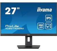 iiyama XUB2792QSU-B6 27" Panel IPS, 2560x1440100Hz, 0,4ms (MPRT), FreeSync, 15cm Regulable en Altura, Pivotante, Pivot, 250cd/m², HDMI, DisplayPort, Altavoces, USB-HUB 4x3.2