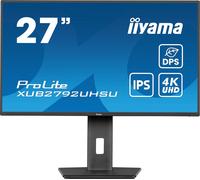 iiyama ProLite XUB2792UHSU-B6 pantalla para PC 68,6 cm (27') 3840 x 2160 Pixeles 4K Ultra HD LED Negro